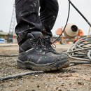 Premium Heavy Duty Chukka Boot with Steel Toecap, Water Resistant Upper, and Shock Absorption for All-Day Comfort