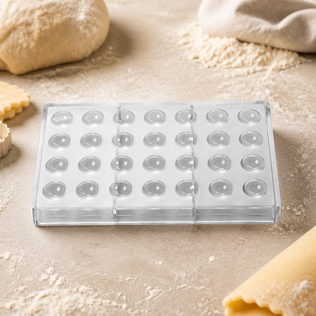 Commercial Hemisphere Mould 275x175mm for Chocolates