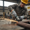Premium Cut-Resistant Sandy Nitrile Gloves Level E/A5 with Excellent Grip and Heat Protection