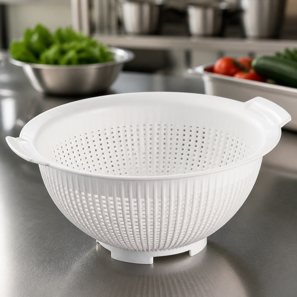 15" Commercial Polypropylene Colander with Handles