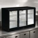 Commercial Back Bar Cooler 330Ltr Sliding Door Beer Fridge