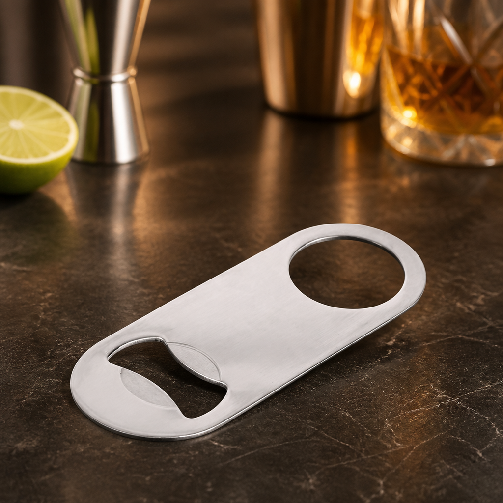 Commercial Bartenders Blade Corkscrew - Short Length Stainless Steel