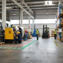 Premium Self-Adhesive PVC Hazard Warning Tape - Highly Visible Colors and Durable Design for Safety Applications