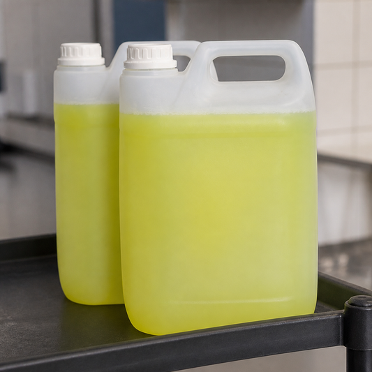 Commercial Washing Up Liquid 5L for Kitchens with Lemon Zest