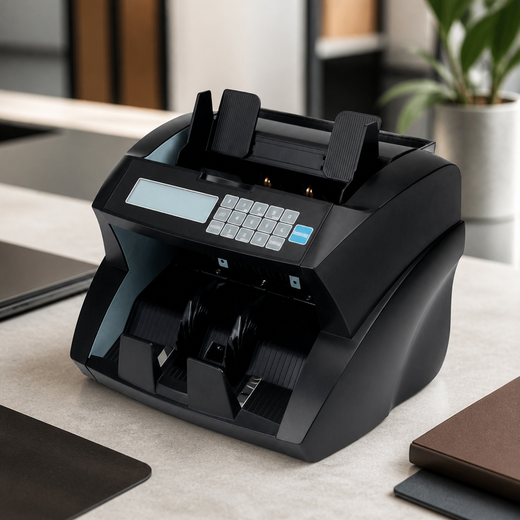 Commercial Banknote Counter with Counterfeit Detection Capability