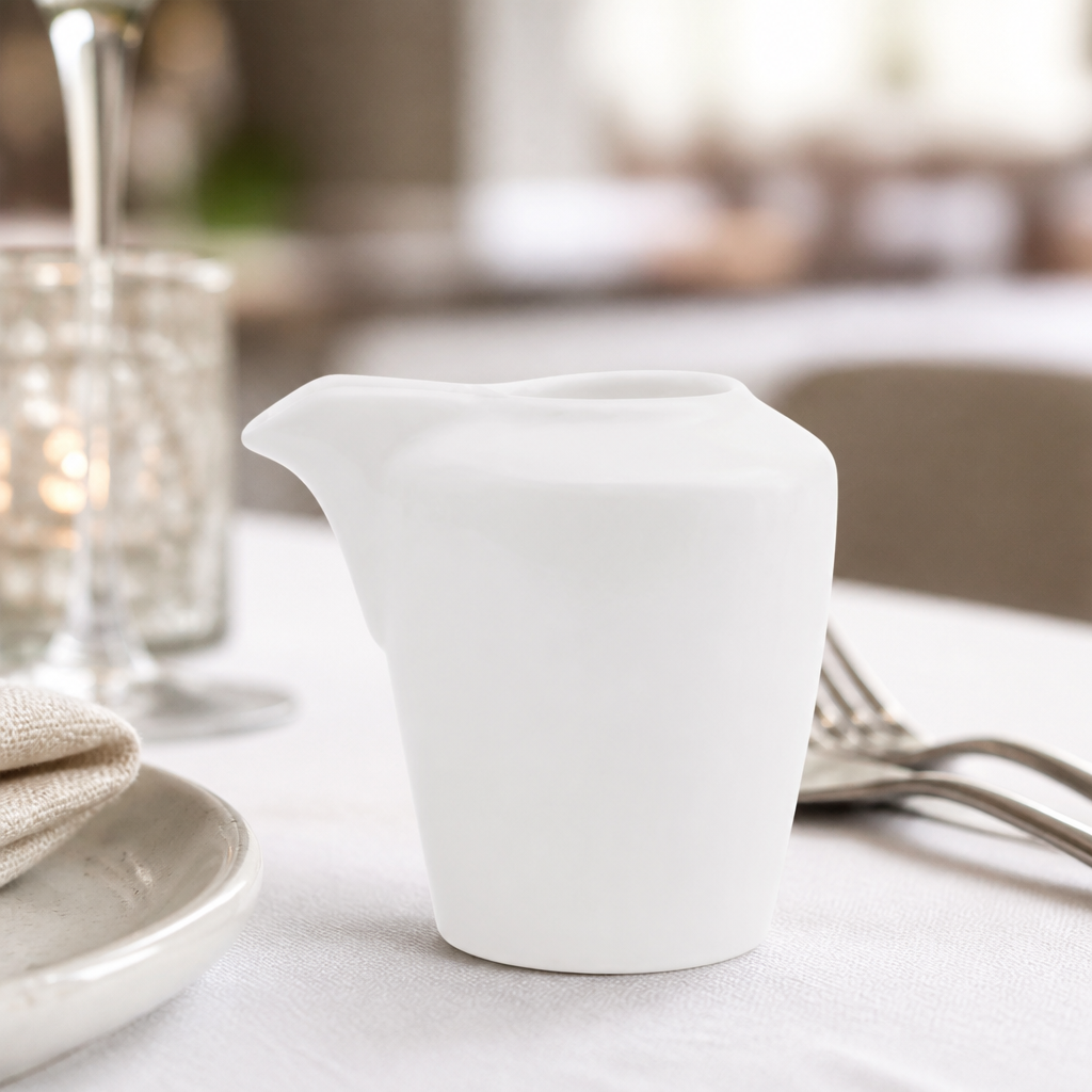 70ml Ceramic Unhandled Milk Jugs - 12 Pack