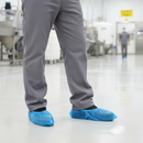 Premium Disposable Overshoes 16" (40CM) - Tough CPE Material with Elasticated Top, Pack of 100