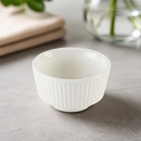 Commercial White Dip Pot 0.11 Ltr Microwave Dishwasher Safe