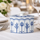 Commercial Oval Sugar Bowl 90mm Hand-Decorated 12 Pack