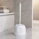 Round Toilet Brush with Holder for Commercial Washrooms