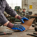 Premium Cut Level 5 Latex Coated Gloves with High Abrasion Resistance and Secure Grip for Enhanced Dexterity and Comfort