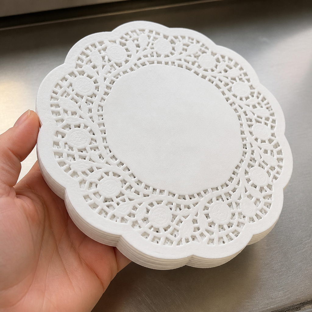 Commercial Paper Doilies 165mm - 250 Pack for food presentation