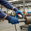 Professional Thermal Glove with Dotted Palm for Enhanced Grip in Food Processing Applications