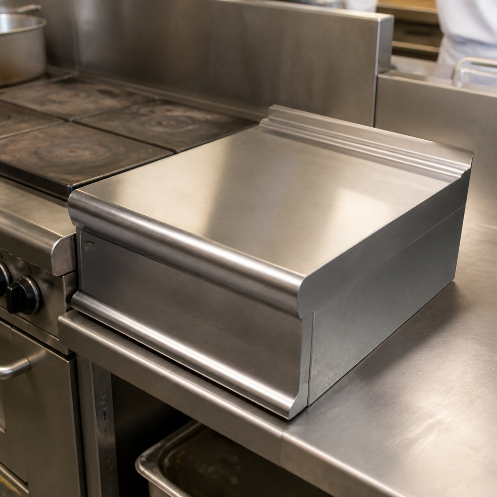 Commercial Worktop Without Drawer 600mm for catering use