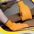 Premium General Purpose Criss Cross Gloves with Enhanced Grip, Durable Liner, and Elasticated Wrist for Versatile Protection