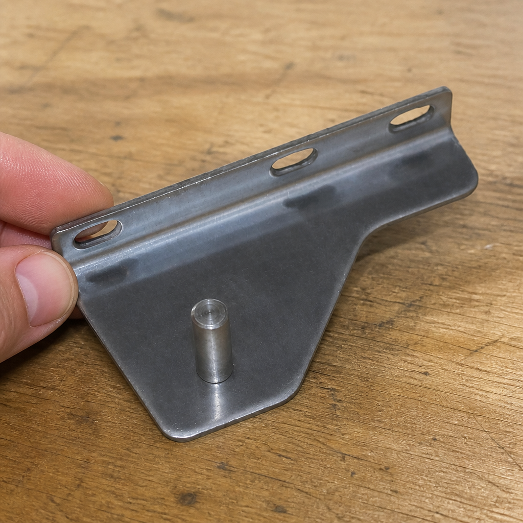 Lower hinge replacement part for commercial blast chiller