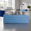 Microfibre Cleaning Pads Blue 5 Pack for Commercial Mops