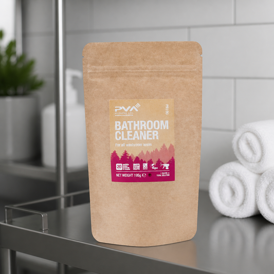 Biodegradable Washroom Cleaner Sachets 20 Pack Commercial Use