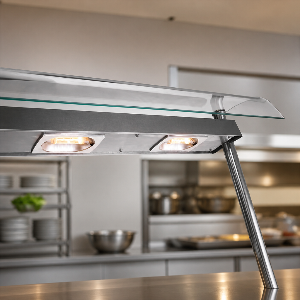 Commercial Heated Gantry 1775mm Stainless Steel Hot Cupboard