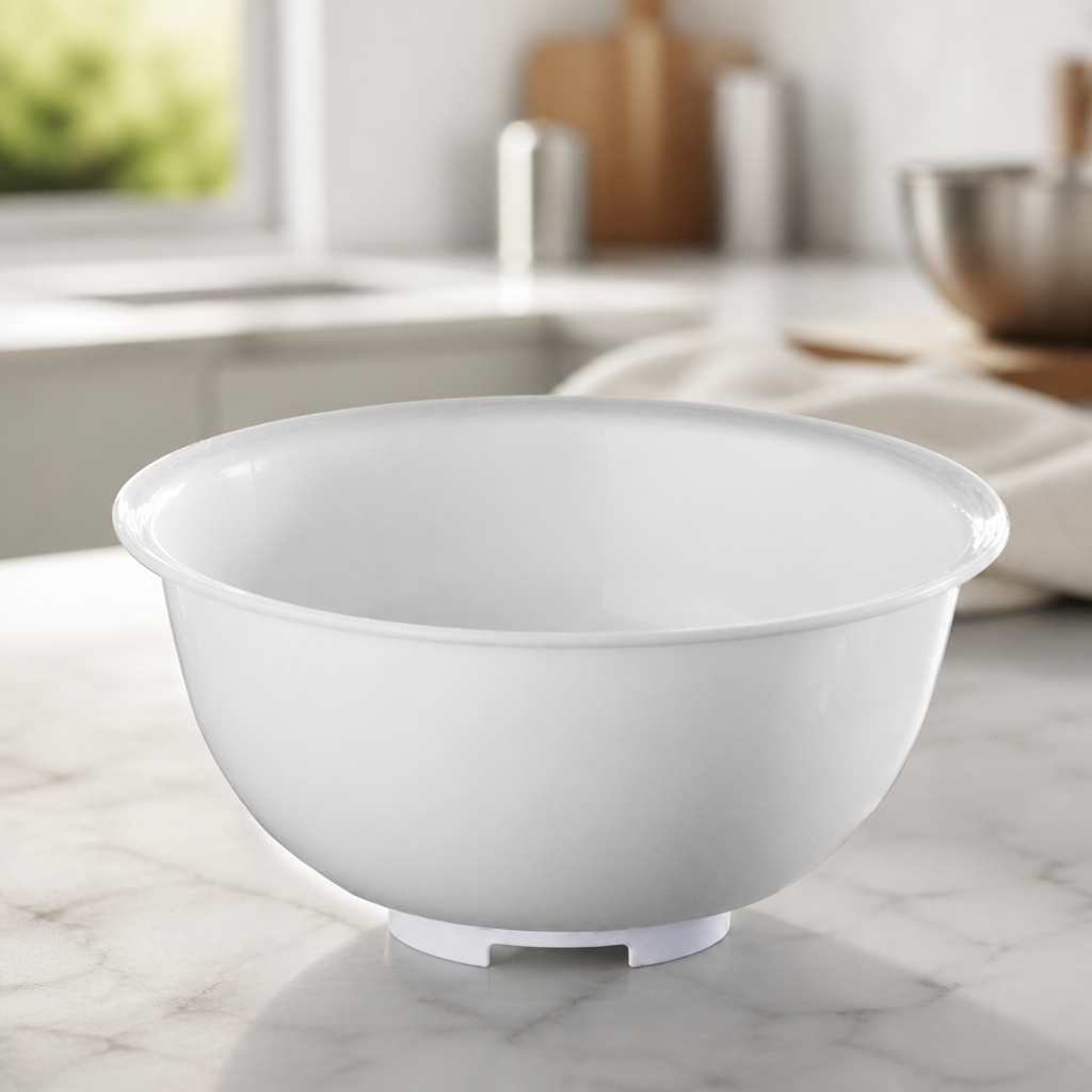 Commercial Polypropylene Mixing Bowl 1 Litre Durable Kitchen Tool