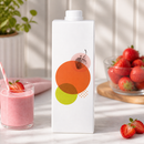 Commercial Strawberry Smoothie Mix 1Ltr Fat Free Gluten Free