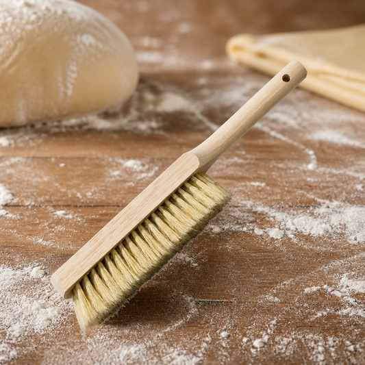 Commercial Pastry Brush 340mm Straight Design for Even Flour Distribution