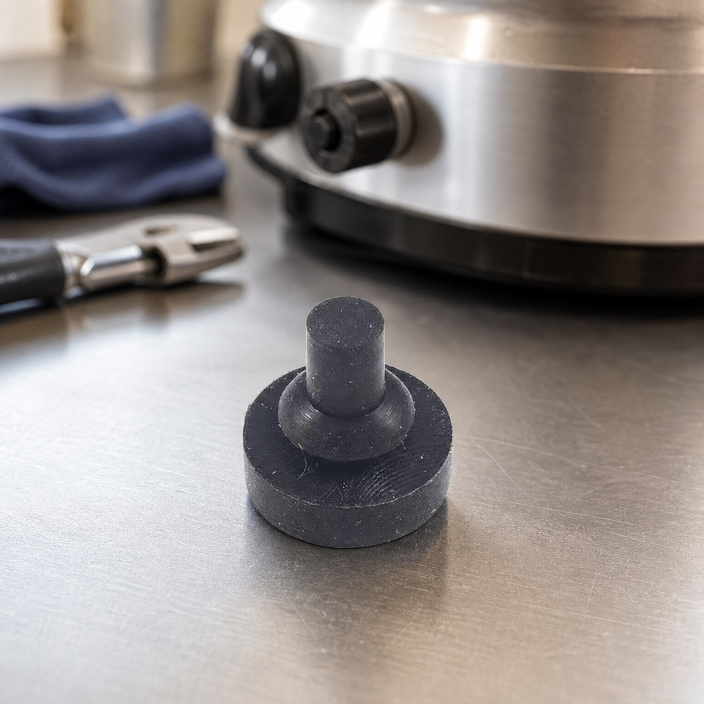 Commercial Rubber Stoppers for Pie Cabinets - Durable Replacement