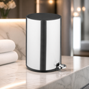 Commercial Soft Close Pedal Bin 6Ltr Brushed Steel Finish