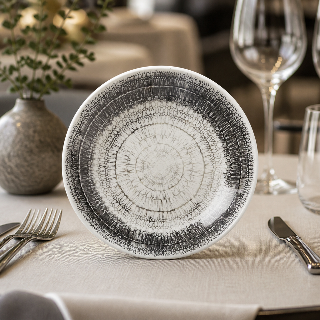 Pack of 12 Commercial Coupe Bowls 216mm in Black