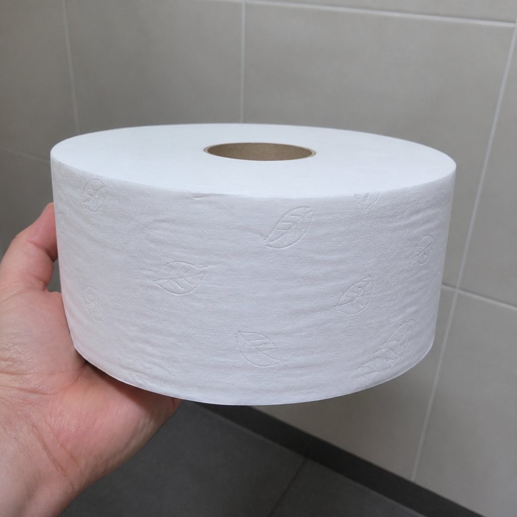 Mini Jumbo Toilet Paper Rolls 12 Pack for commercial use
