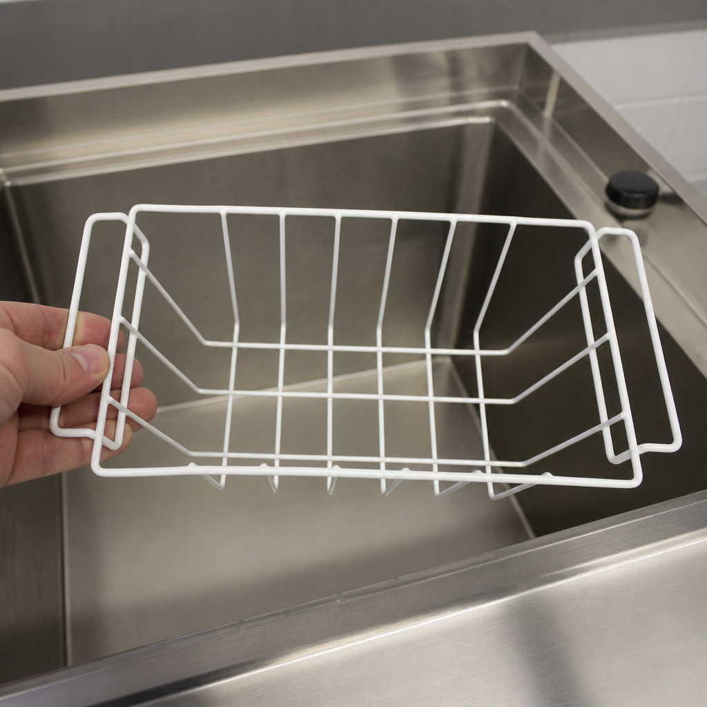 Commercial plastic basket 85mm high for catering equipment