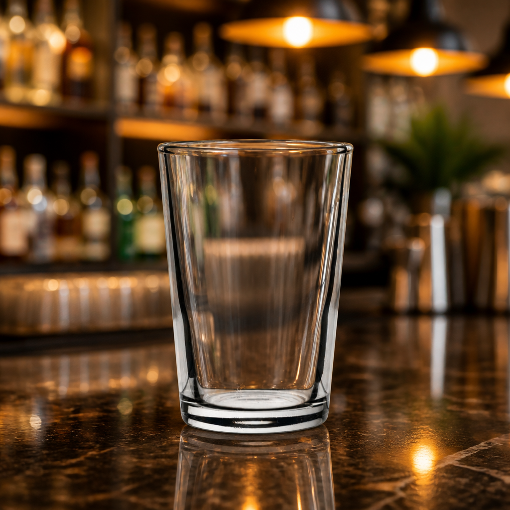 200ml Toughened Glass Beer Glasses 72 Pack