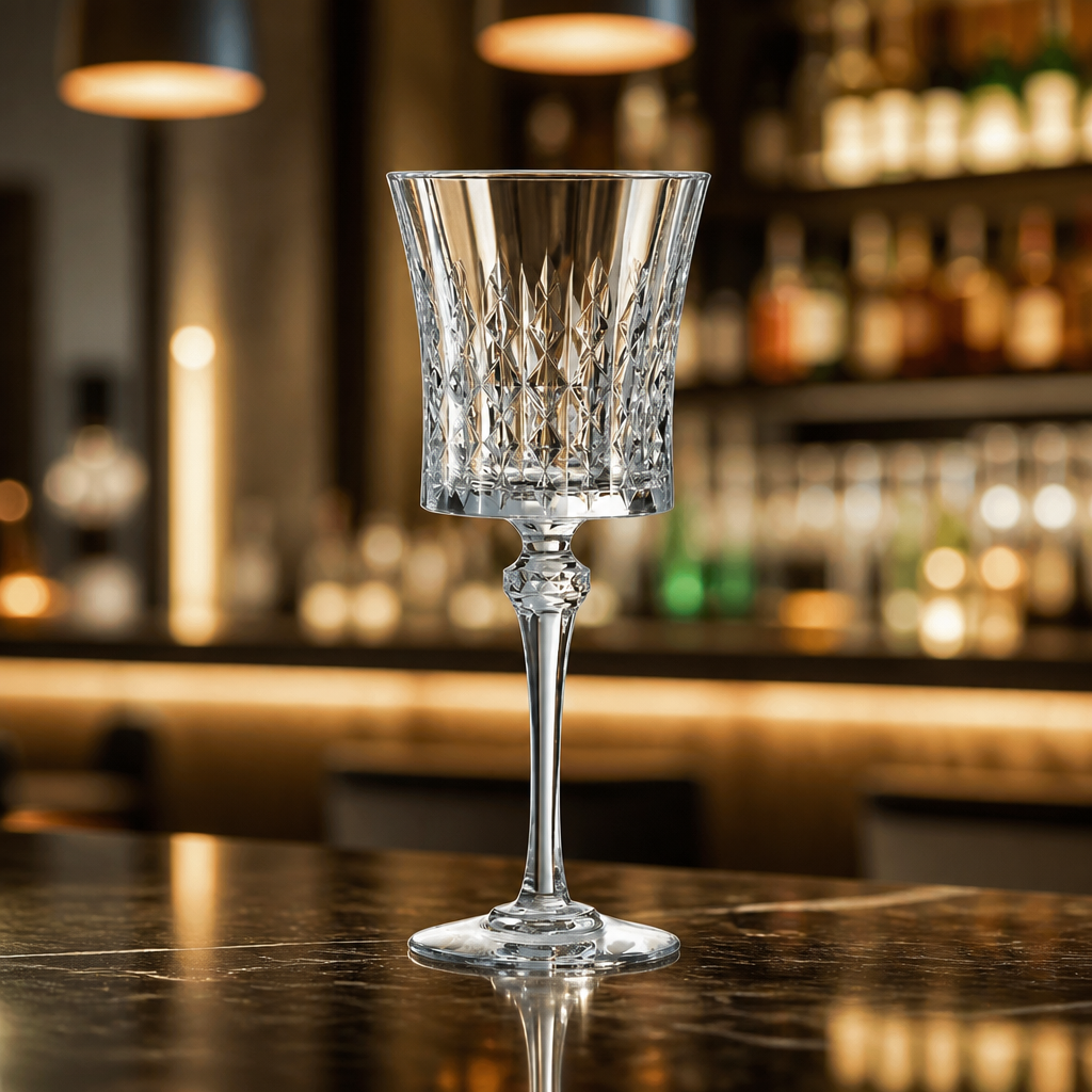 Commercial 270ml Wine Glasses - Lady Design (8 Pack)