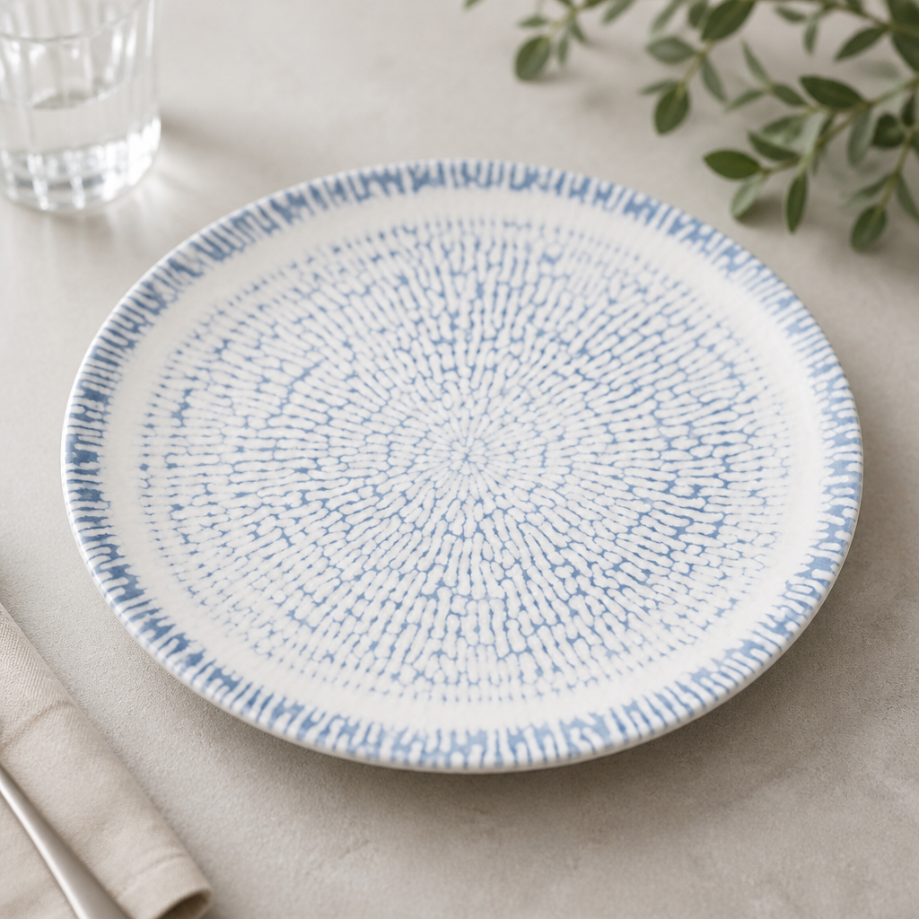 Commercial Coupe Plates 260mm Indigo 12 Pack for Catering