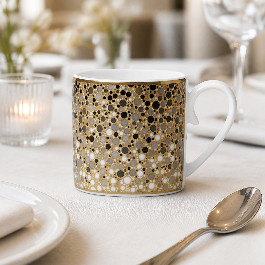 Commercial Fizz Coffee Can 100ml elegant bone china set