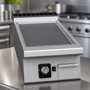 Commercial Countertop Ribbed Plate Gas Griddle 290x400mm