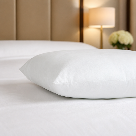 Flame Retardant Commercial Pillow for Care Homes and Hostels