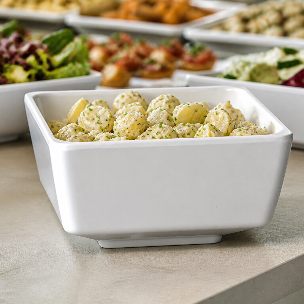 Commercial Melamine Float Bowl 250mm 4Ltr Dishwasher Safe
