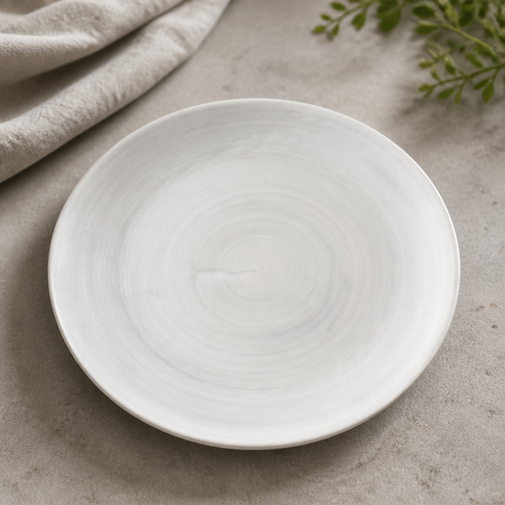 Commercial Coupe Plates 260mm - 12 Pack Grey
