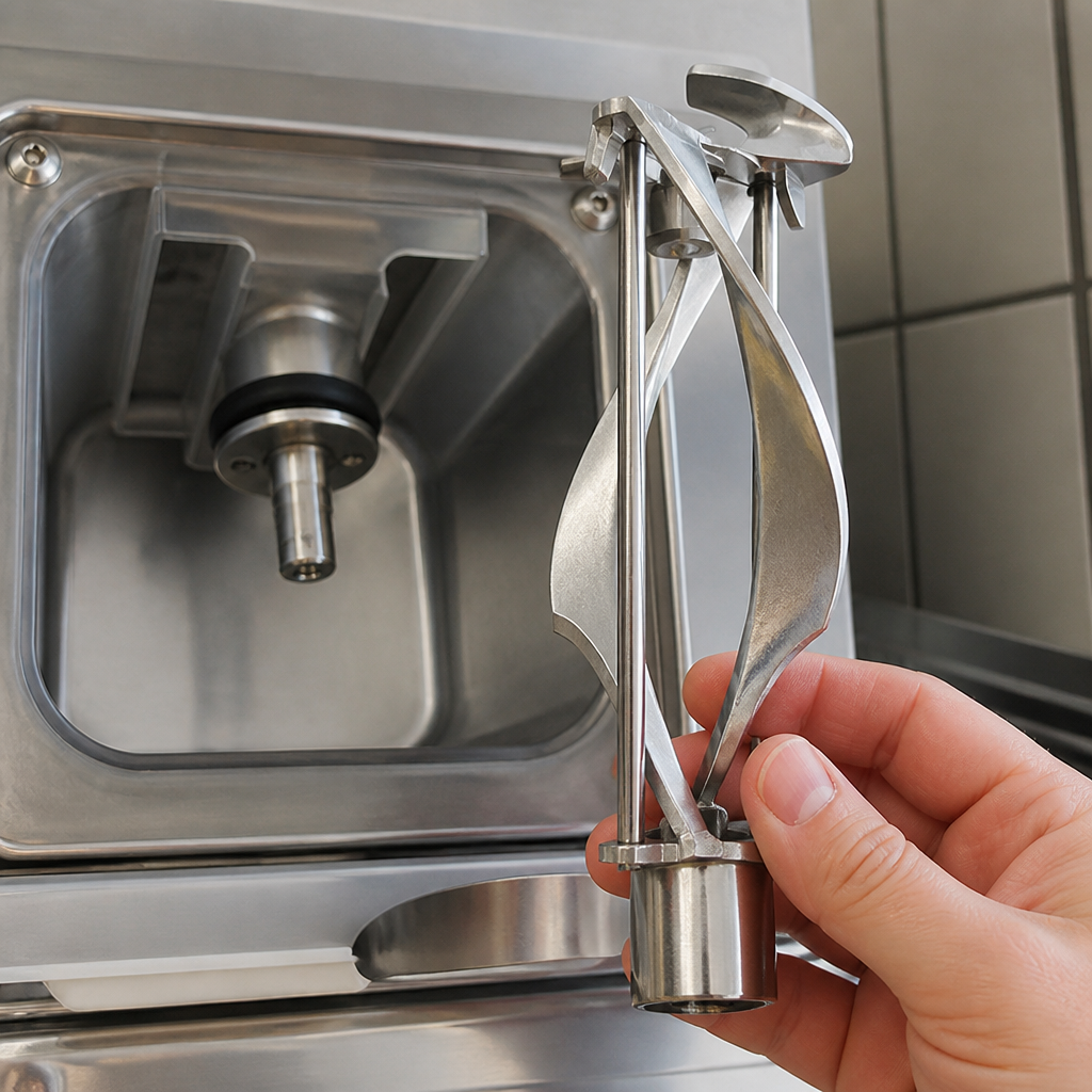 Stainless Steel Beater Assembly for Ice Cream Maker