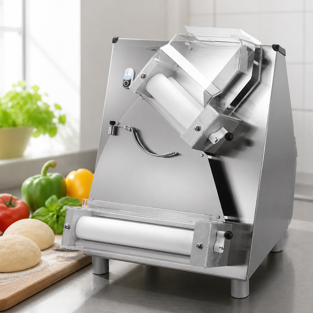 12 inch commercial double dough roller for pizza and bread