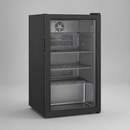 Commercial Under Counter Display Fridge 83Ltr Black