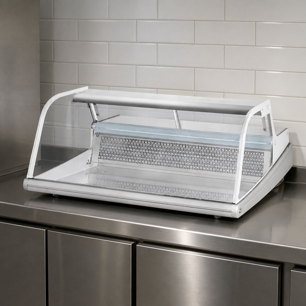 Commercial Counter Display Fridge 255L for fish