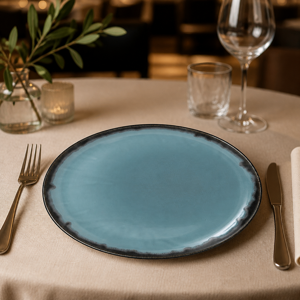 Commercial Coupe Plates 324mm Vitrified Porcelain 6 Pack