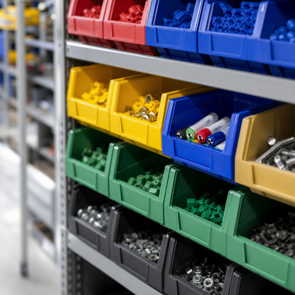 1 Litre Plastic Storage Picking Bins – Pack of 100