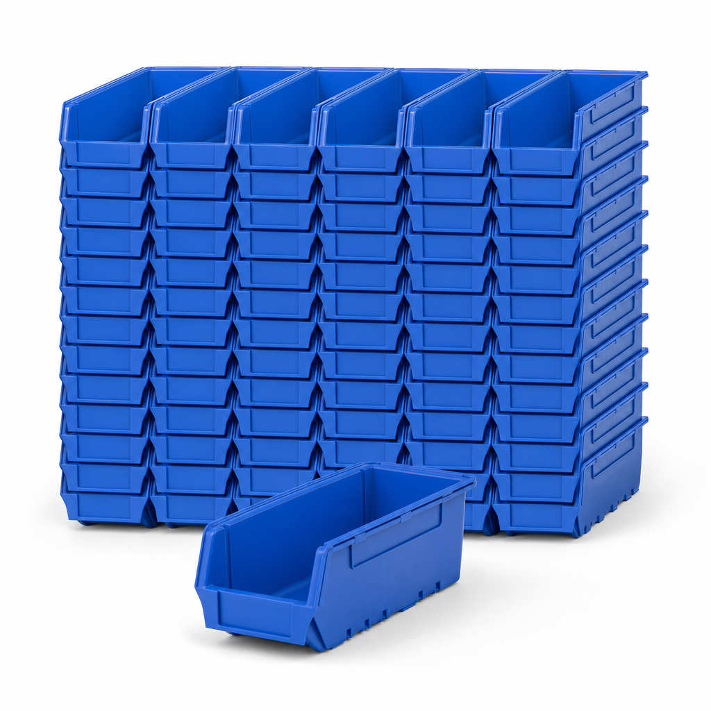 10 Litre Plastic Storage Picking Bins – Pack of 100