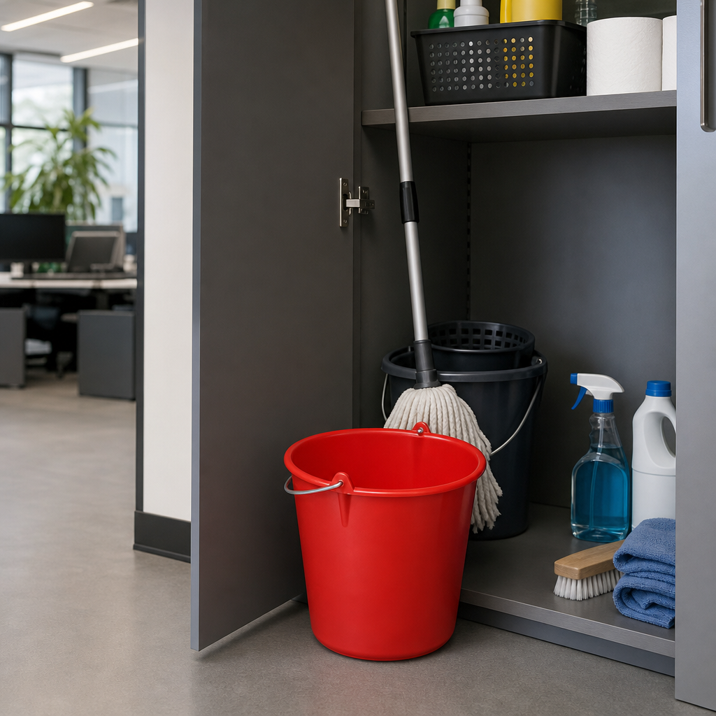 10 Litre Round Plastic Household Cleaning Bucket