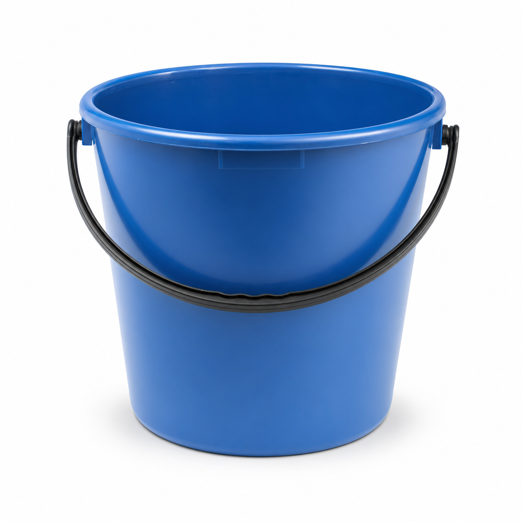 10 Litre Round Plastic Household Cleaning Bucket