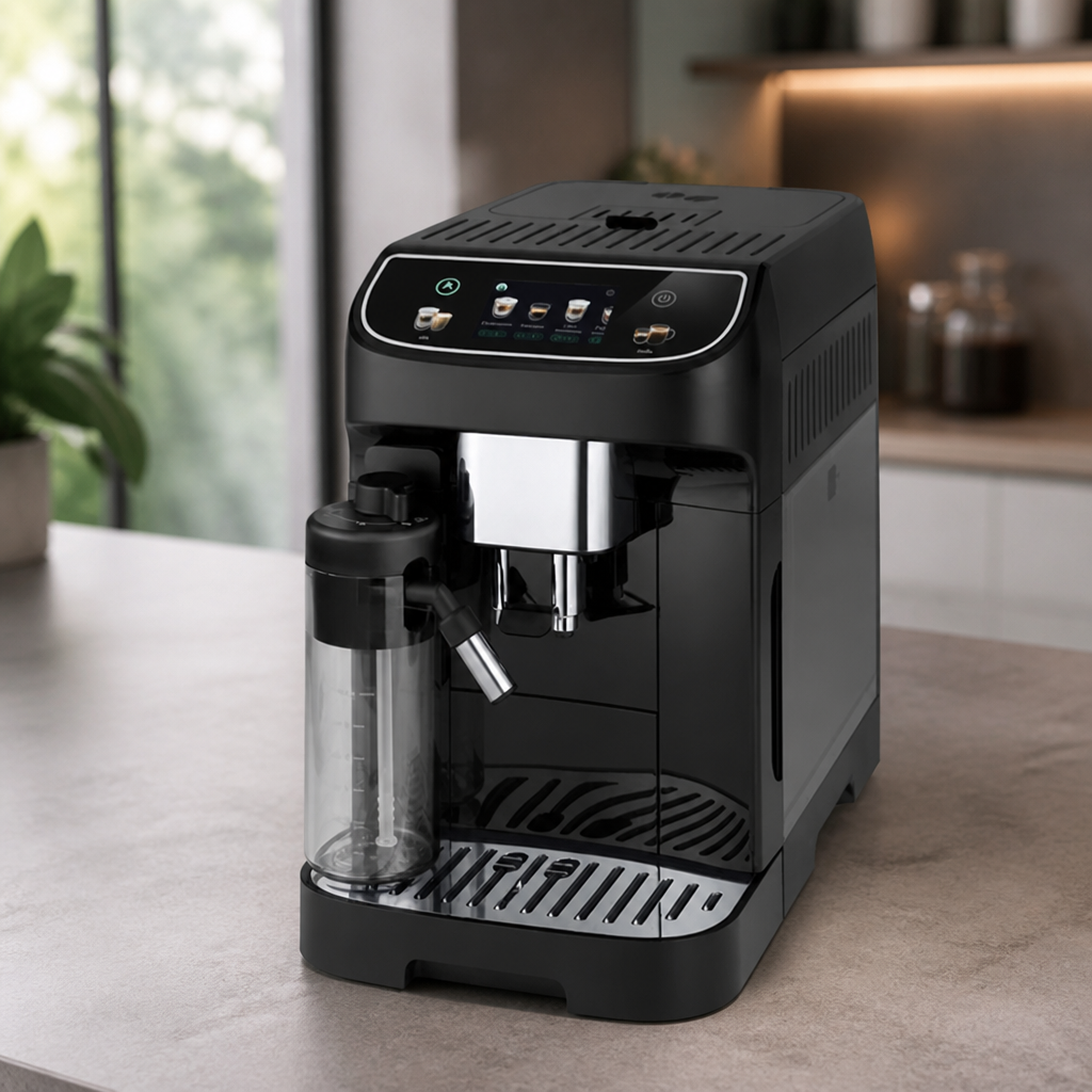 Commercial Bean to Cup Coffee Machine with Touch Screen Control
