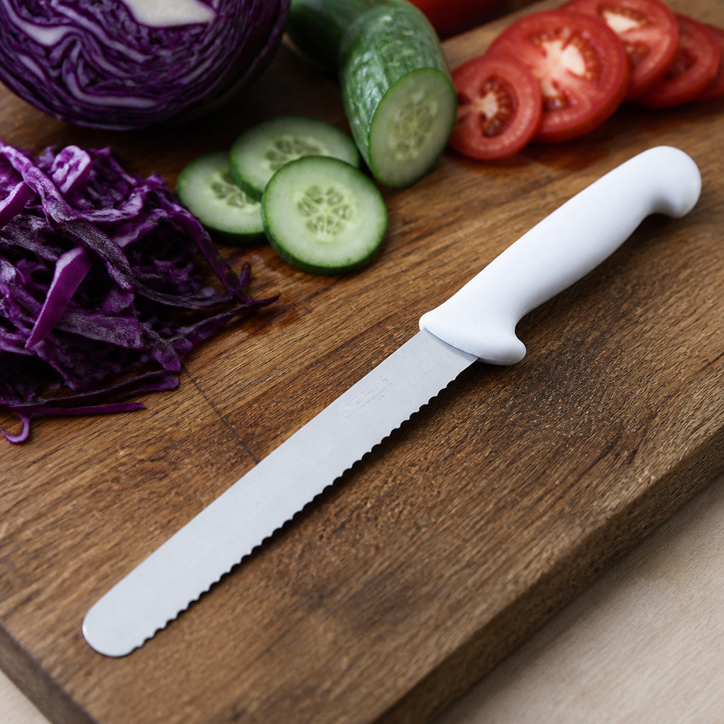 20.5cm commercial pastry knife with colour coded stainless steel